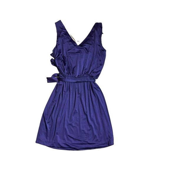 NWT 2B.Rych sleeveless purple dress flowers - Picture 7 of 10